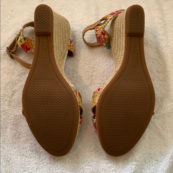 Sperry Top-Sider floral wedge - Picture 6 of 7